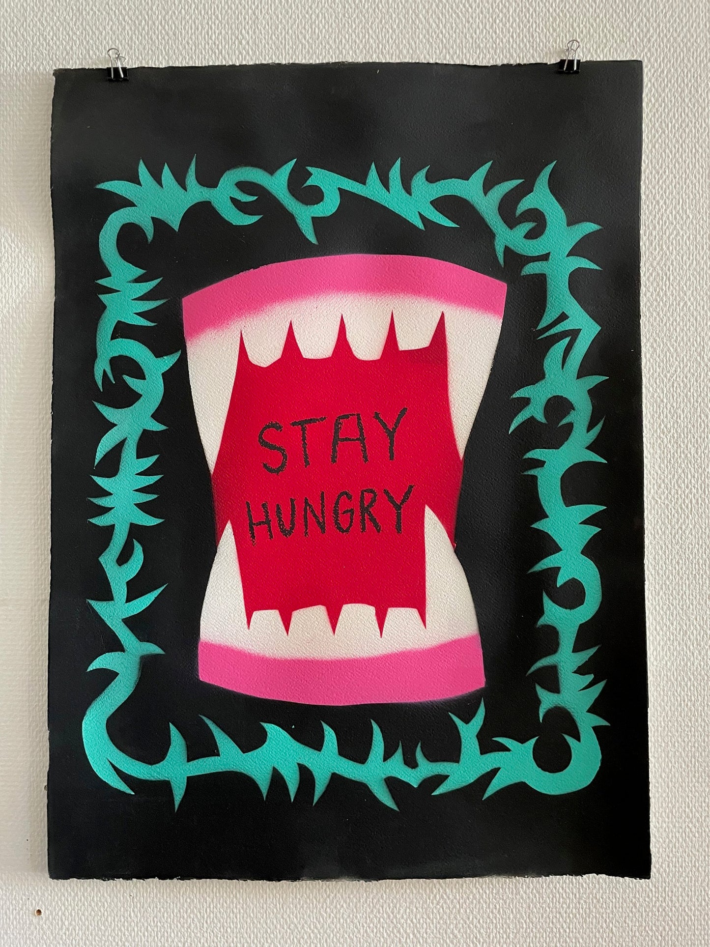 ”Stay hungry”